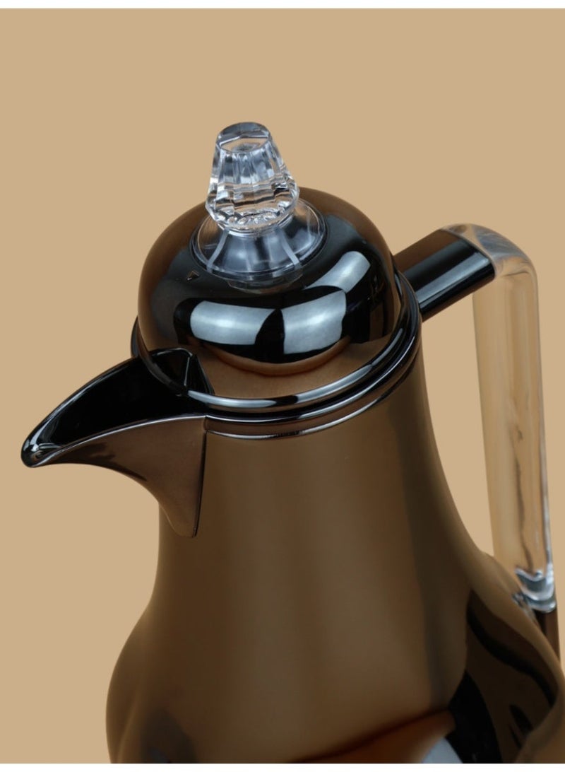 Raz طقم فاخر لقارورة القهوة والشاي - مصنوع من الفولاذ المقاوم للصدأ عالي الجودة بمقبض أنيق - Image 3